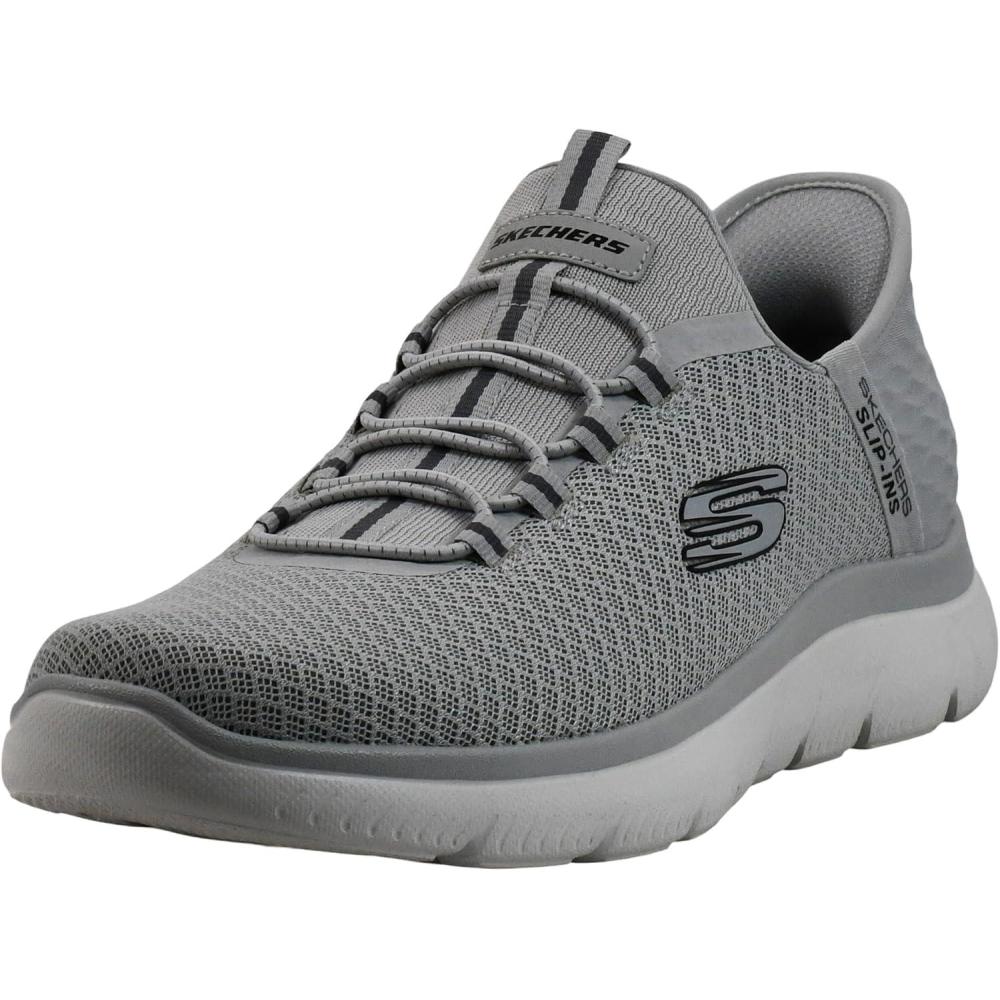 imageSkechers Mens DLux Walker Luxir Food Service ShoeLight Grey