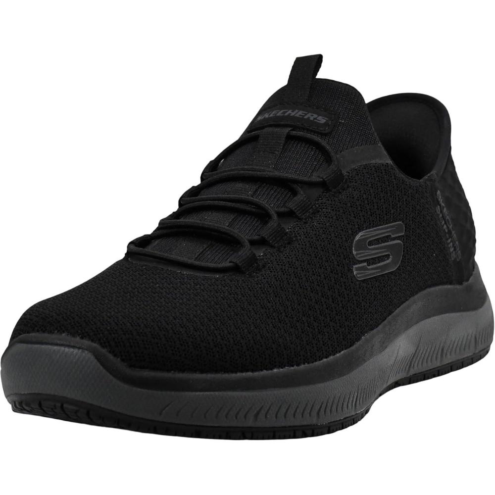 imageSkechers Mens Summits Colsin Sr Hands Free SlipIns ShoesBlackCharcoal