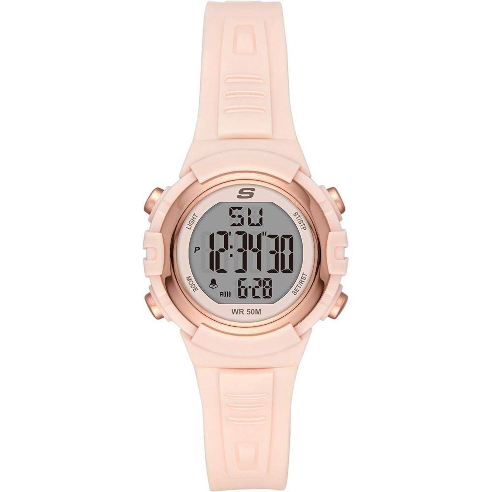imageSkechers Silicone Sports Digital Watch for WomenTruro Blush Pink