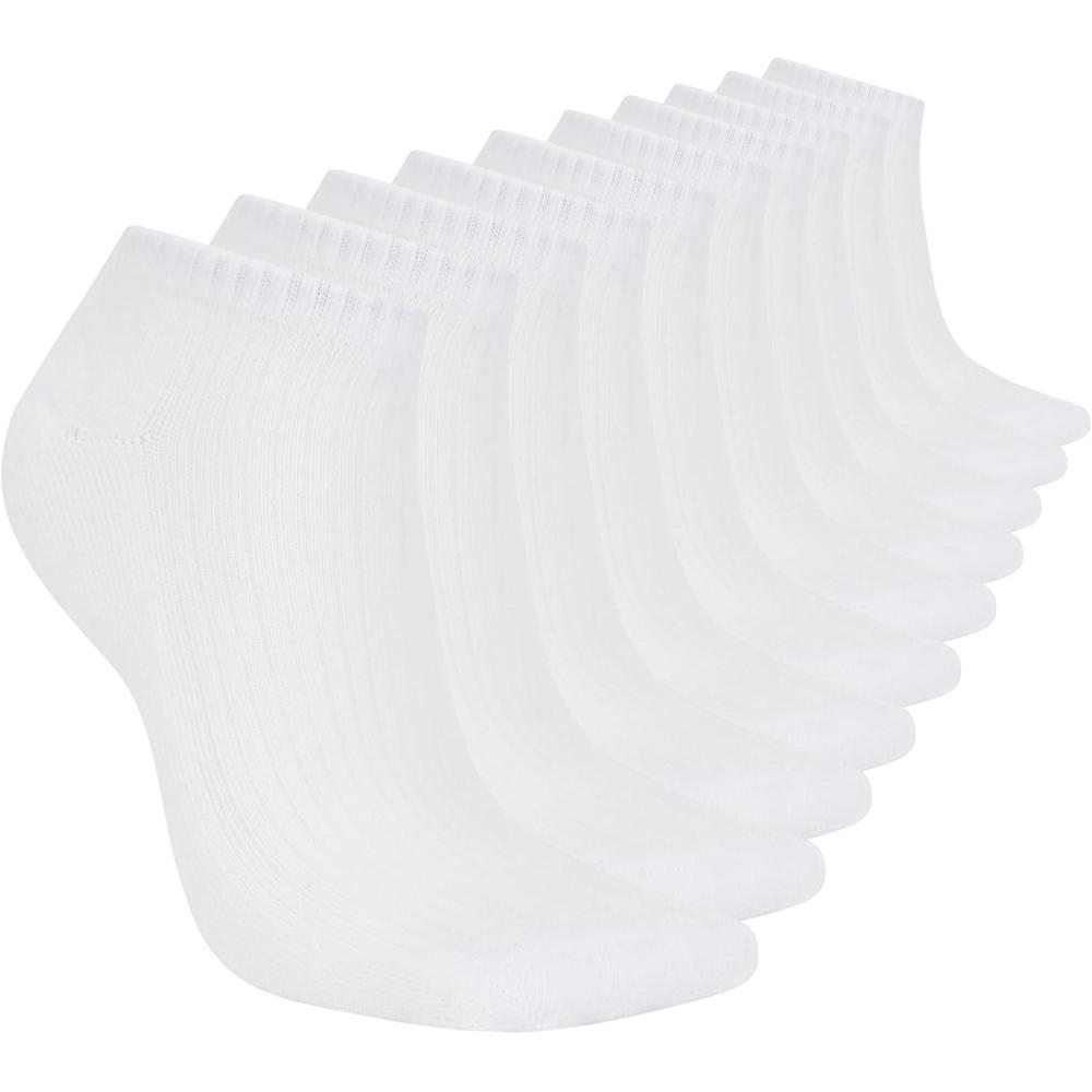 imageSkechers Womens Half Terry Classic Low Cut Socks 10PackWhite