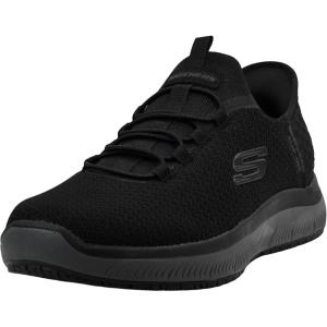 Skechers Men’s Summits Colsin Sr Hands Free Slip-Ins Shoes(Black/Charcoal)