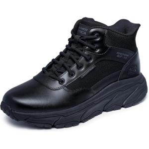 Skechers mens D’lux Journey Redron Sr(Black)