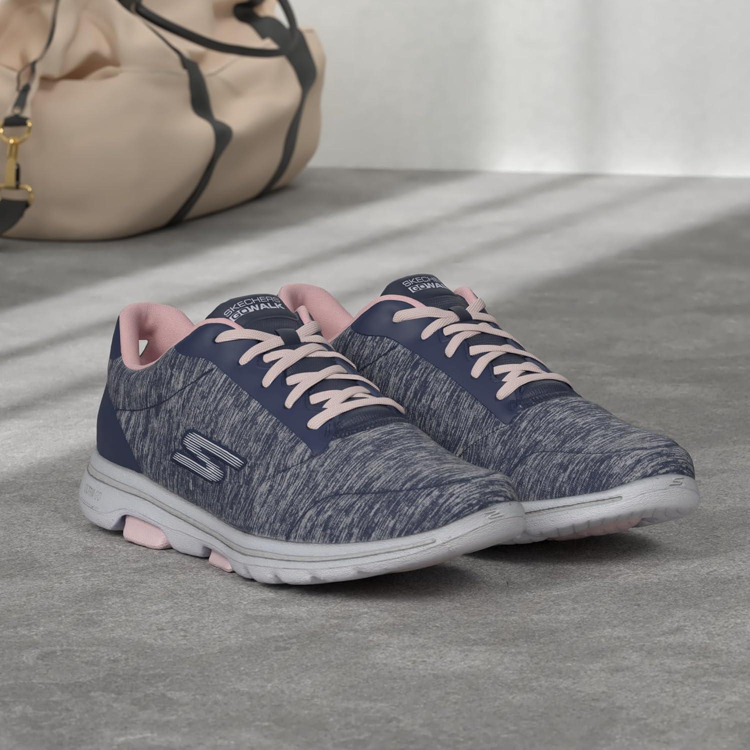 imageSkechers Womens Go Walk 5 TrueNavyPink