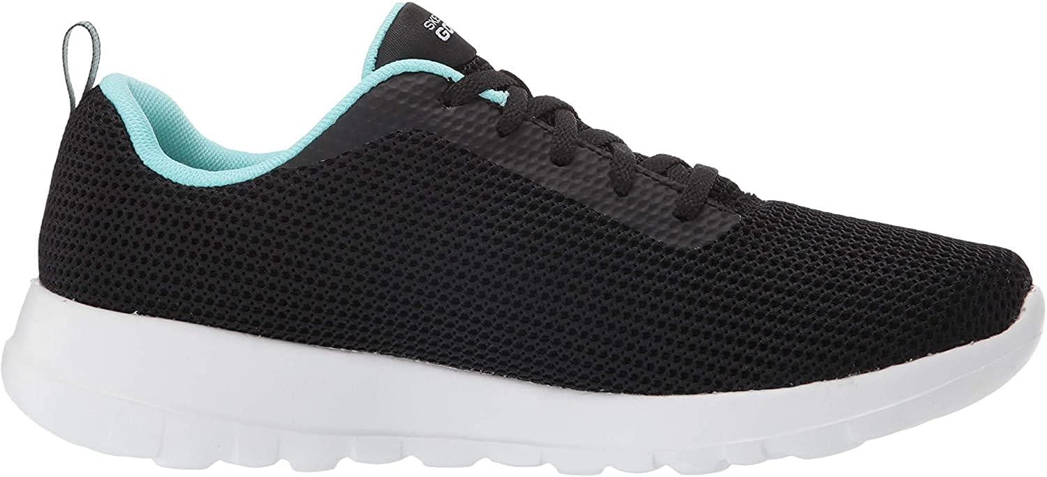 imageSkechers Womens Gowalk Joy Laceup SneakerBlackAqua