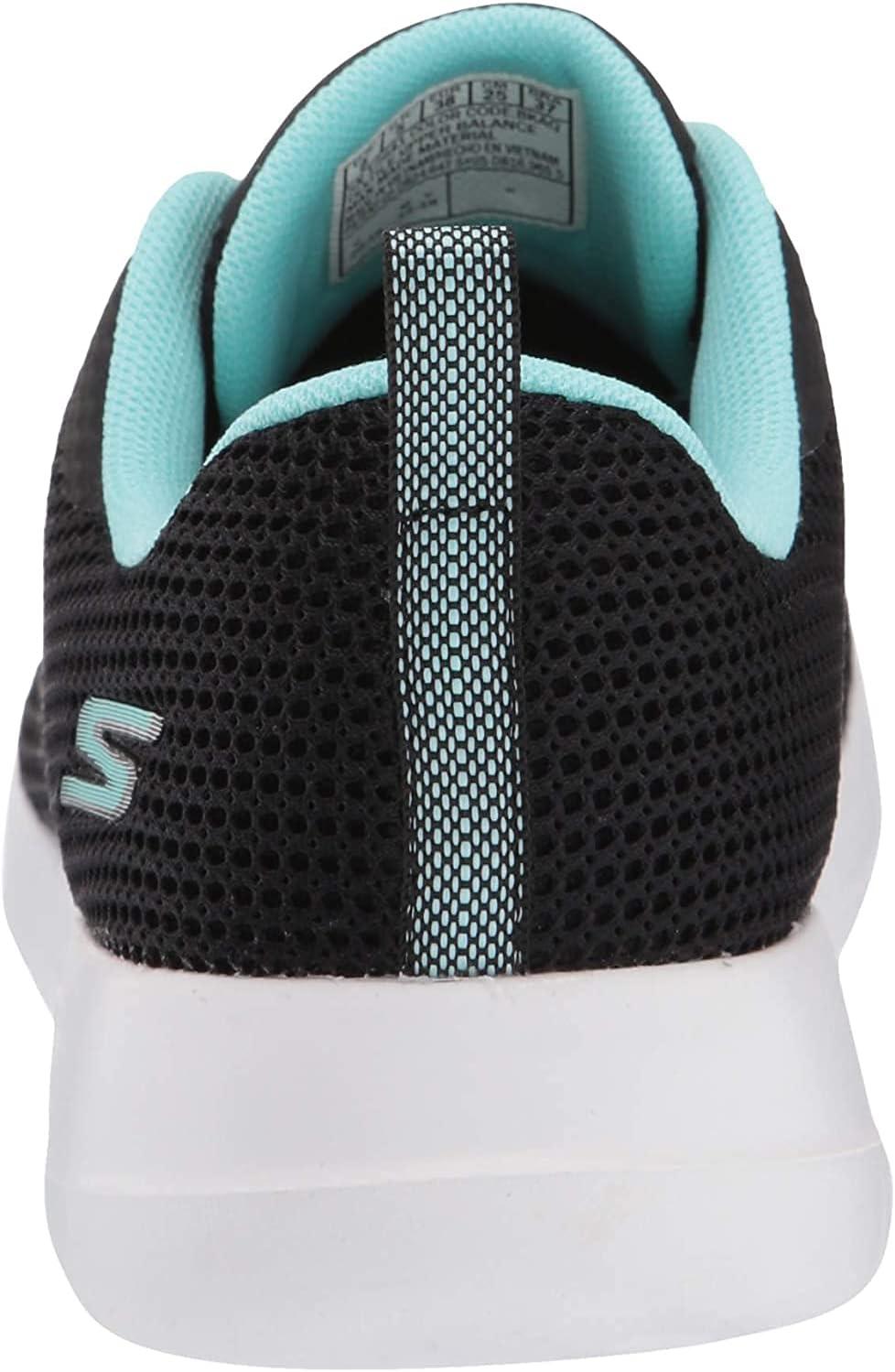 imageSkechers Womens Gowalk Joy Laceup SneakerBlackAqua
