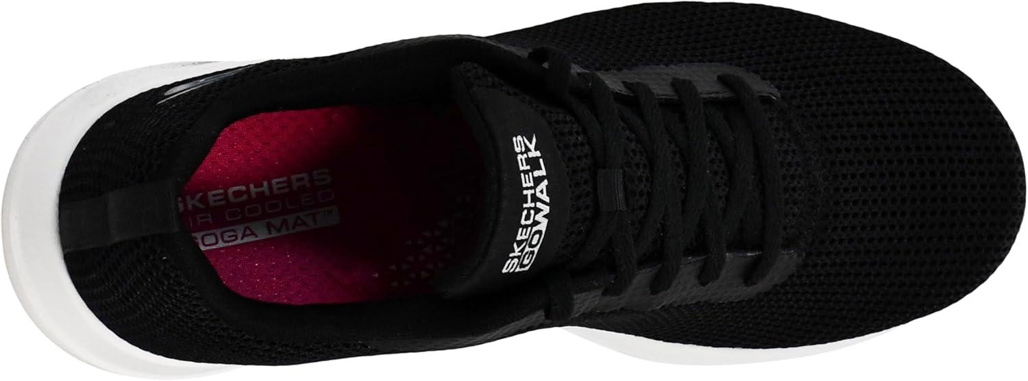 imageSkechers Womens Gowalk Joy Laceup SneakerBlackWhite