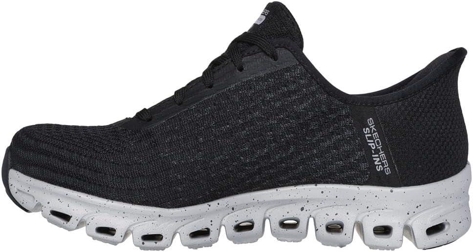 imageSkechers Womens Waterproof GlideStep Rainy DayBlackGreybkgy