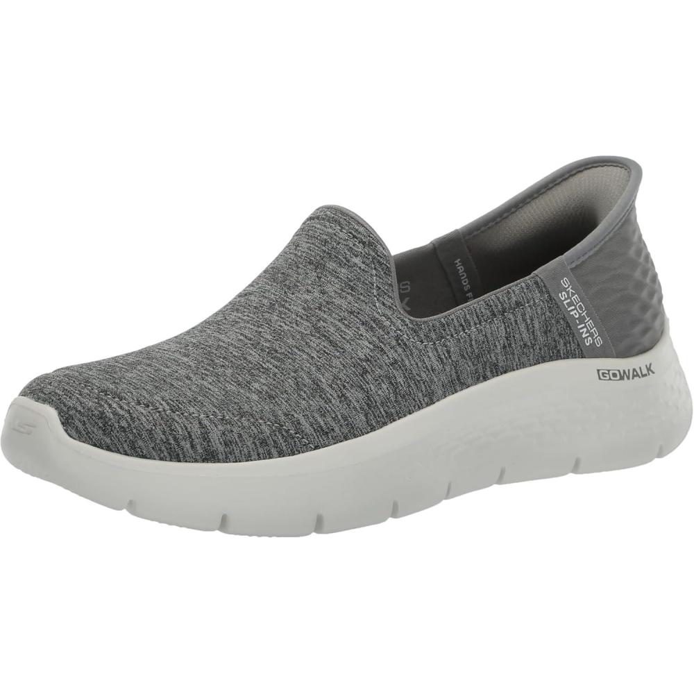 imageSkechers Womens Go Walk Flex Serena Hands Free SlipinsGrey