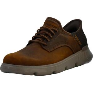 Skechers Mens Skechers Hands-Free Slip-ins Garza Carlyn(Dark Chocolate)