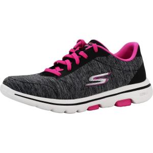 Skechers Women’s Go Walk 5 True(Black Hot Pink)