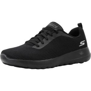 Skechers Womens Gowalk Joy Lace-up Sneaker(Black)