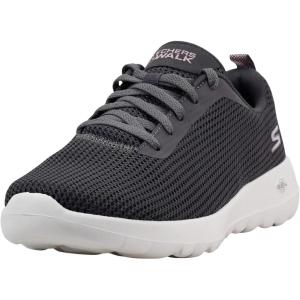 Skechers Womens Gowalk Joy Lace-up Sneaker(Charcoal)