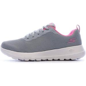 Skechers Womens Gowalk Joy Lace-up Sneaker(Gray/Pink)