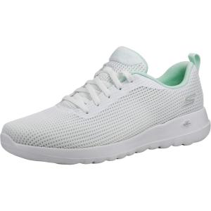 Skechers Womens Gowalk Joy Lace-up Sneaker(White/Mint)