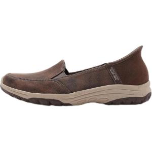 Skechers Womens Reggae Fest 2.0 – Classically Hands Free Slip-ins(Chocolate)