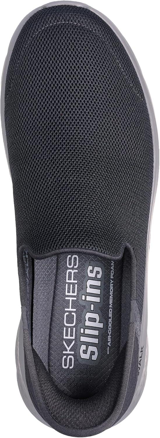 imageSkechers Mens Go Walk Flex Hands Free Slipins Athletic Slipon Casual Walking ShoesDark Gray