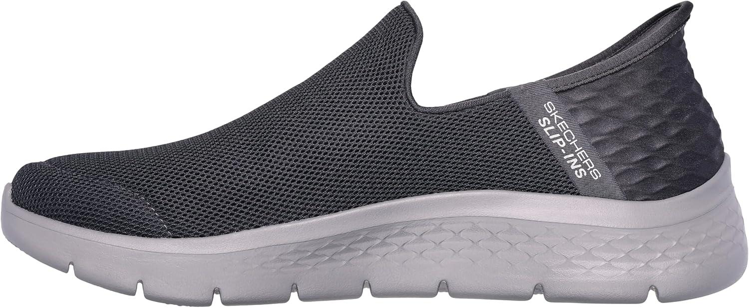 imageSkechers Mens Go Walk Flex Hands Free Slipins Athletic Slipon Casual Walking ShoesDark Gray