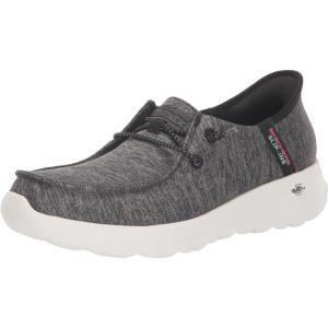 Skechers Womens Skechers Women’s Hands Free Slip-ins Go Walk Joy Moc Toe Casual Shoe(Black)