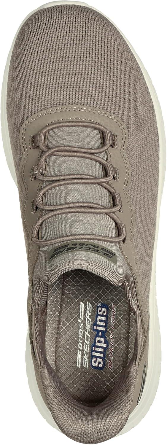 imageSkechers Womens Hands Free Slipins Bobs Squad ChaosDaily Inspiration SneakerTaupe