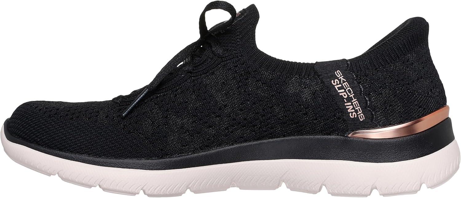 imageSkechers Womens Martha Stewart Summits Floral Dreams Hands Free SlipinsBlack