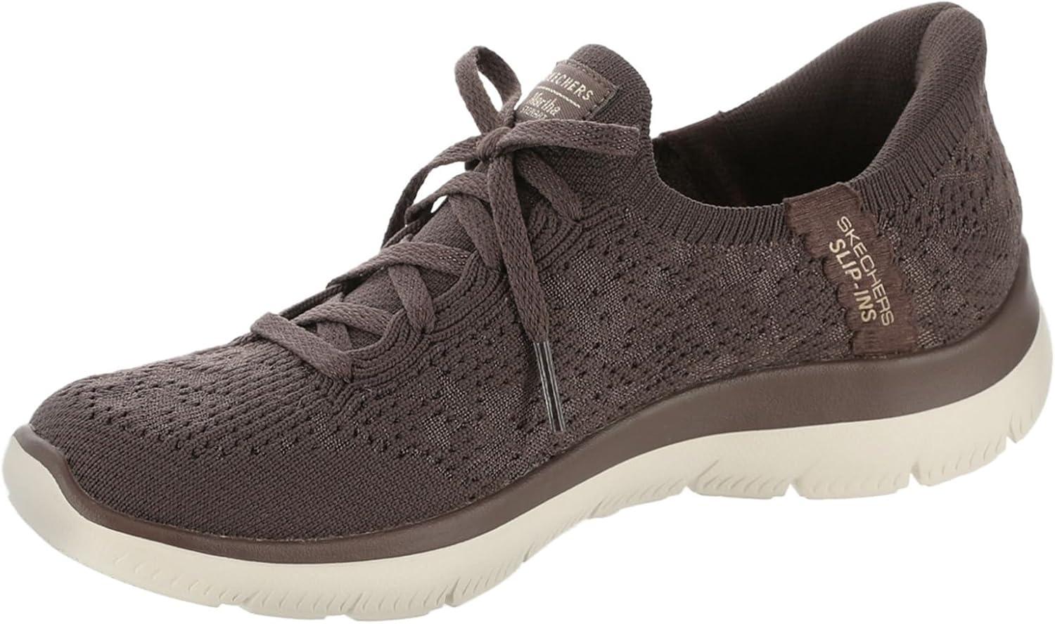 imageSkechers Womens Martha Stewart Summits Floral Dreams Hands Free SlipinsBrown