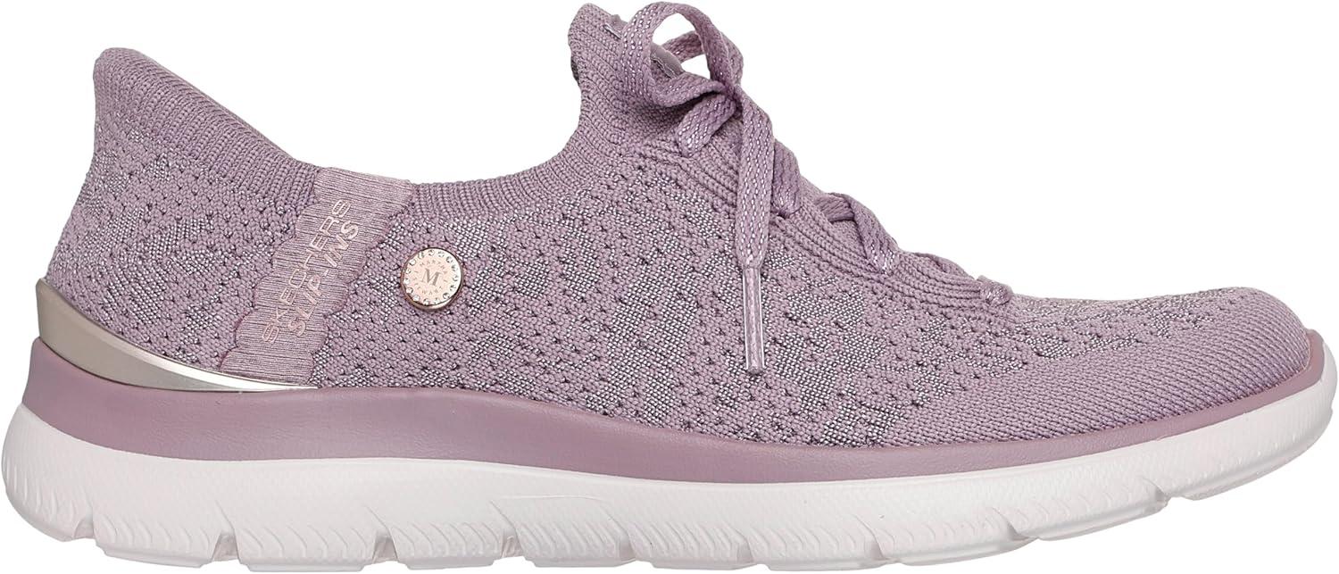 imageSkechers Womens Martha Stewart Summits Floral Dreams Hands Free SlipinsDark Mauve