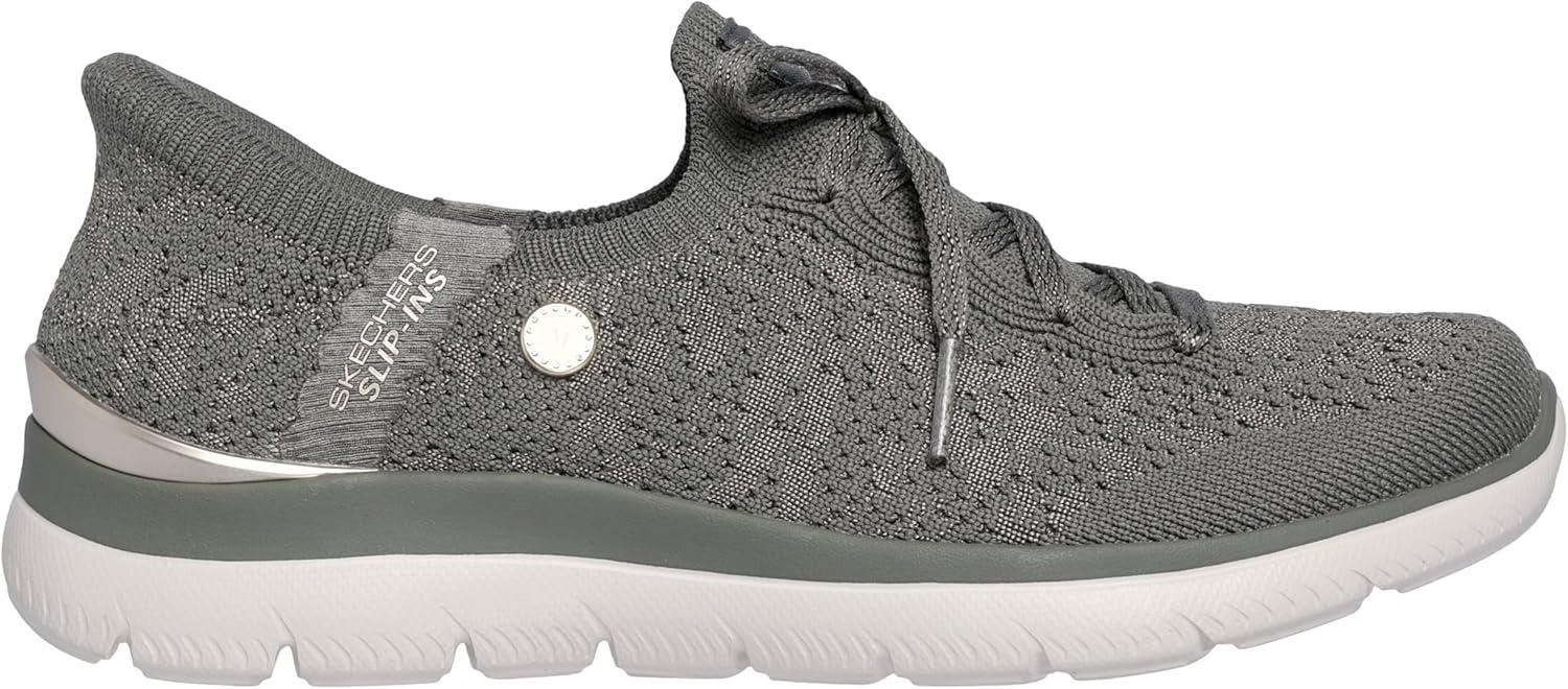 imageSkechers Womens Martha Stewart Summits Floral Dreams Hands Free SlipinsOlive