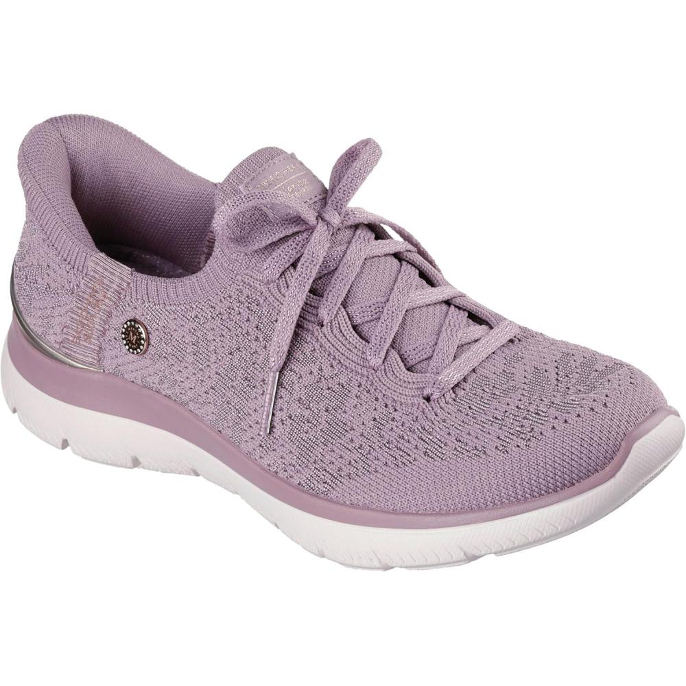 imageSkechers Womens Martha Stewart Summits Floral Dreams Hands Free SlipinsDark Mauve
