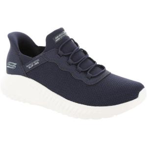 Skechers Women’s Hands Free Slip-ins Bobs Squad Chaos-Daily Inspiration Sneaker(Navy)