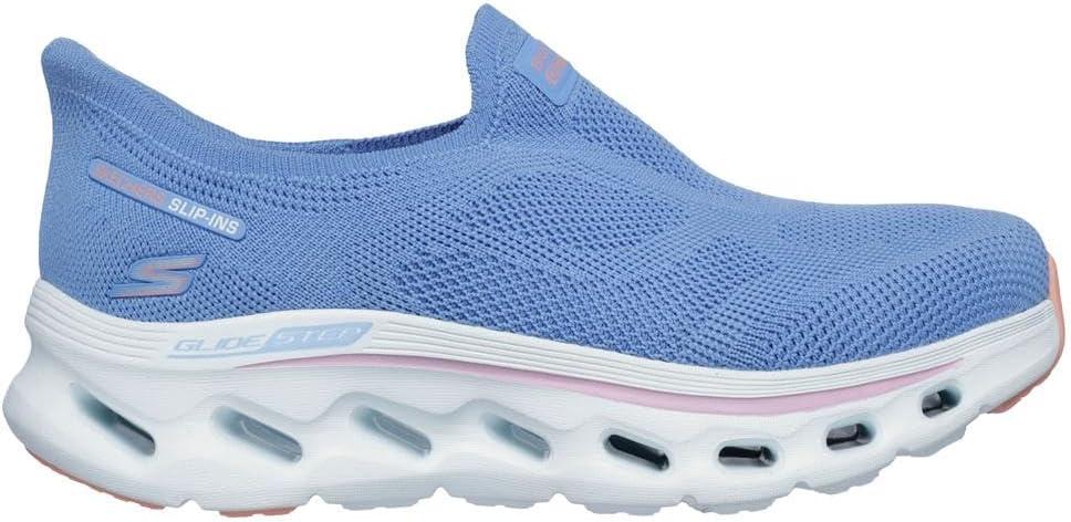 imageSkechers Womens Go Walk Glide Step 20 Annette Hands Free SlipinsBlueMulti