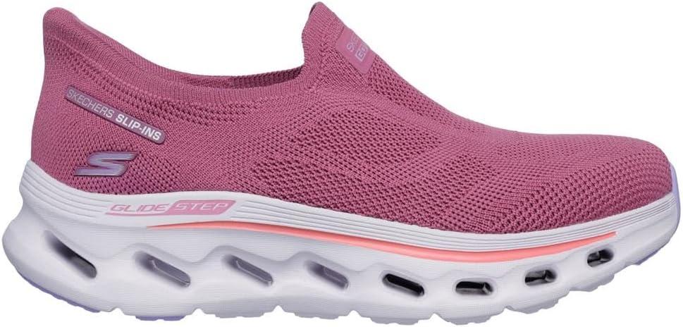 imageSkechers Womens Go Walk Glide Step 20 Annette Hands Free SlipinsMauveMulti