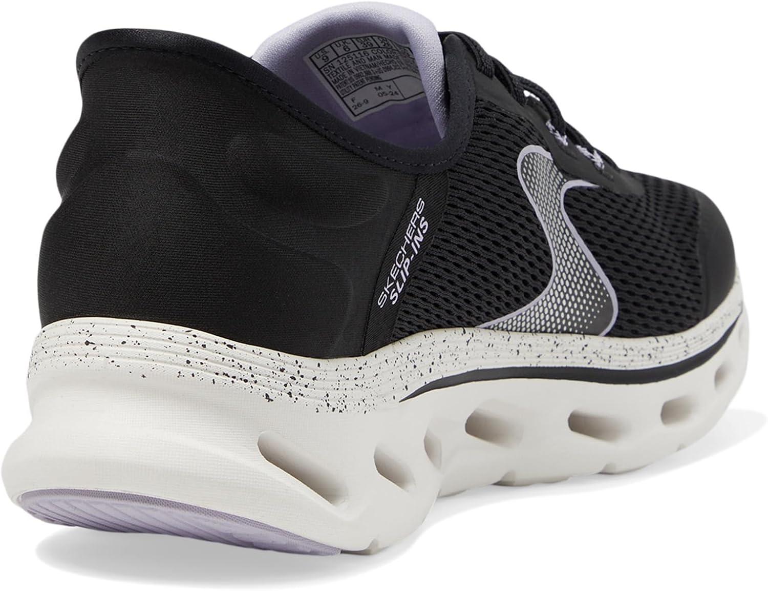 imageSkechers Womens Go Walk Glide Step 20 Dani Hands Free SlipinsBlackLavender