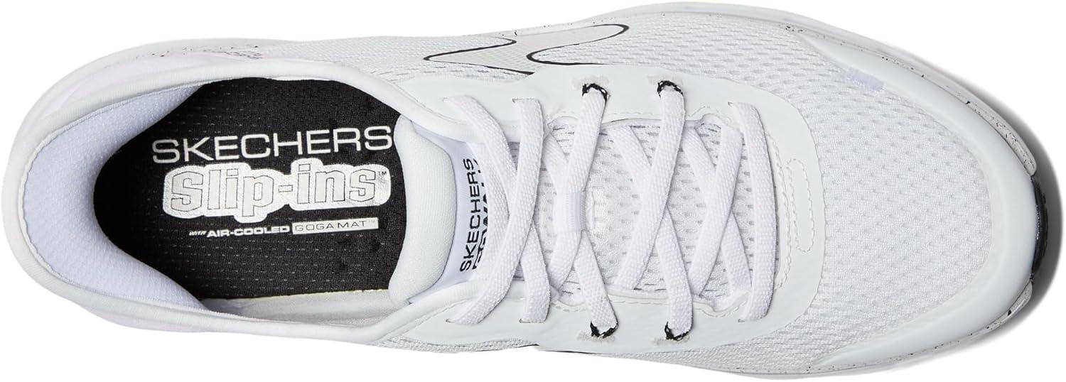 imageSkechers Womens Go Walk Glide Step 20 Dani Hands Free SlipinsWhiteBlack