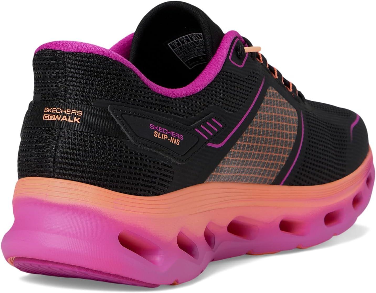 imageSkechers Womens Go Walk Glide Step 20 Elektra Hands Free SlipinsBlackMulti