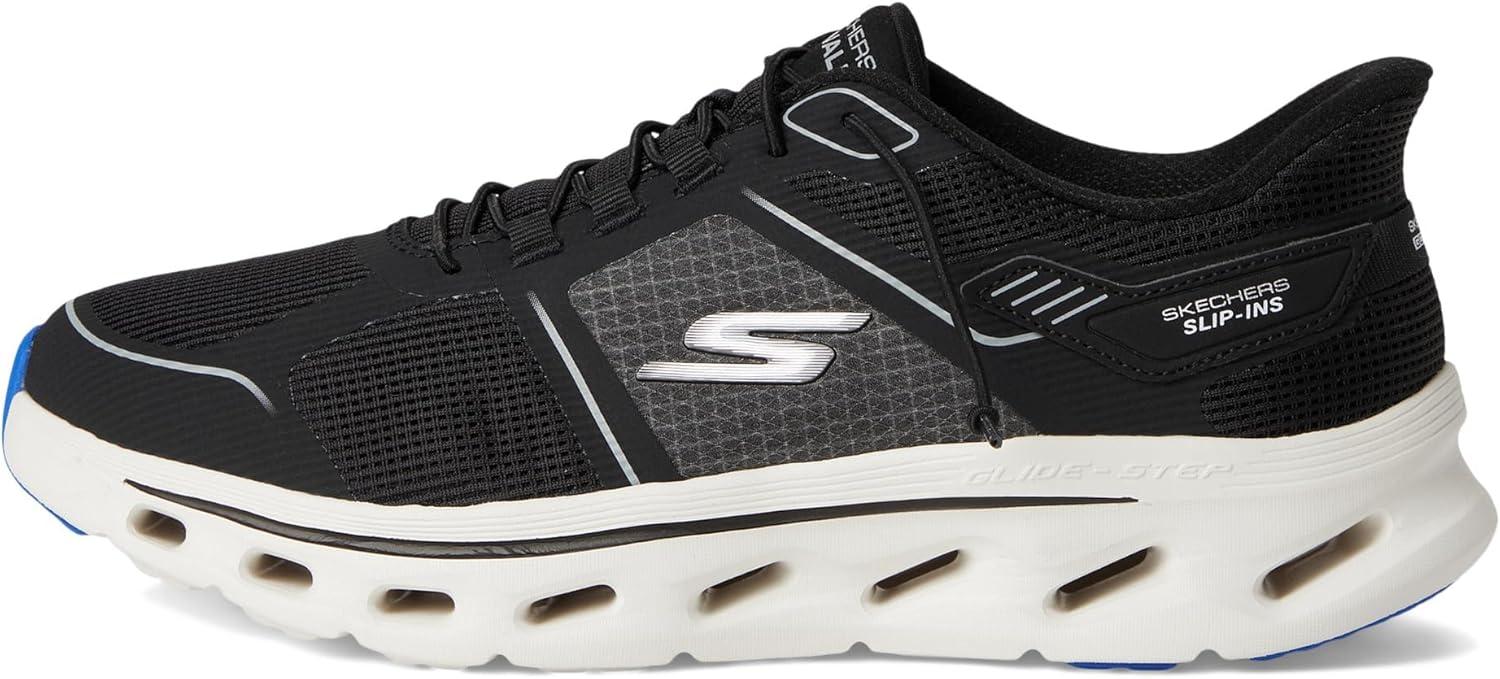 imageSkechers Womens Go Walk Glide Step 20 Elektra Hands Free SlipinsBlackWhite