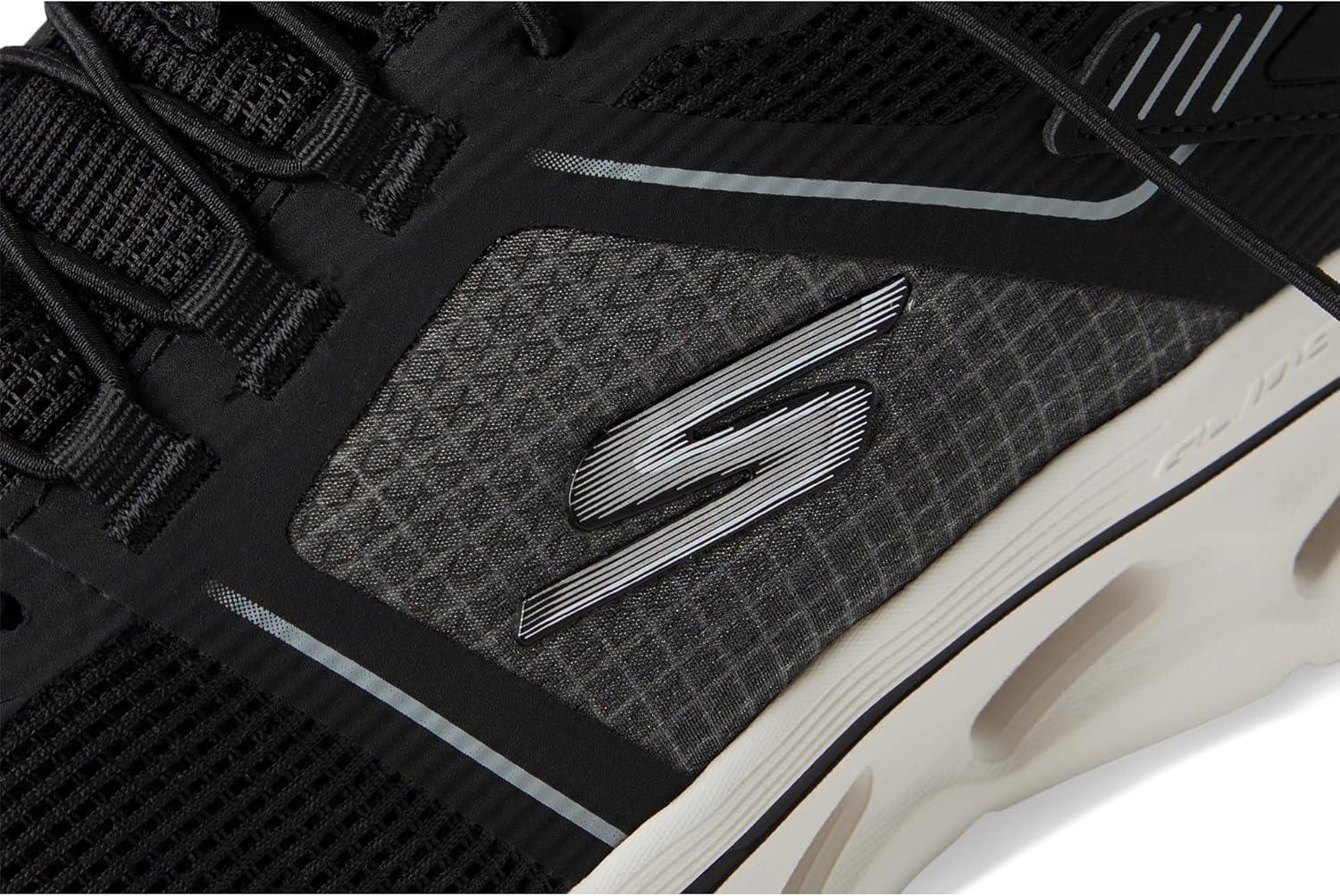 imageSkechers Womens Go Walk Glide Step 20 Elektra Hands Free SlipinsBlackWhite