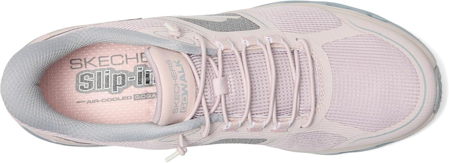 imageSkechers Womens Go Walk Glide Step 20 Elektra Hands Free SlipinsLight Pink