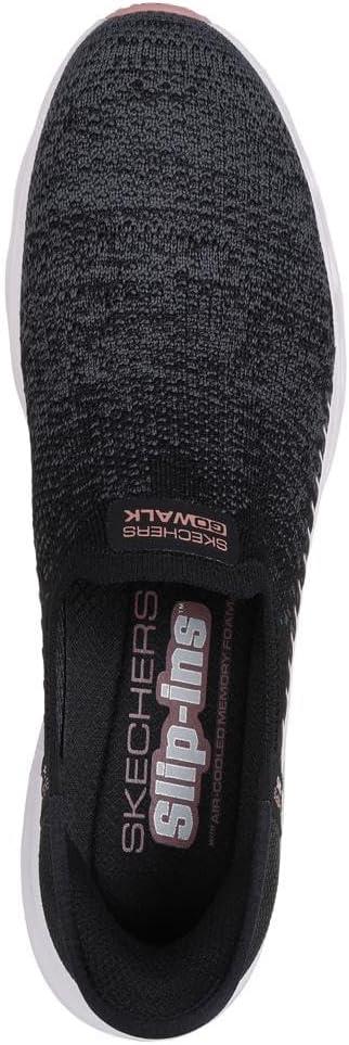 imageSkechers Womens Go Walk Glide Step 20 Venus Hands Free SlipinsBlackRose
