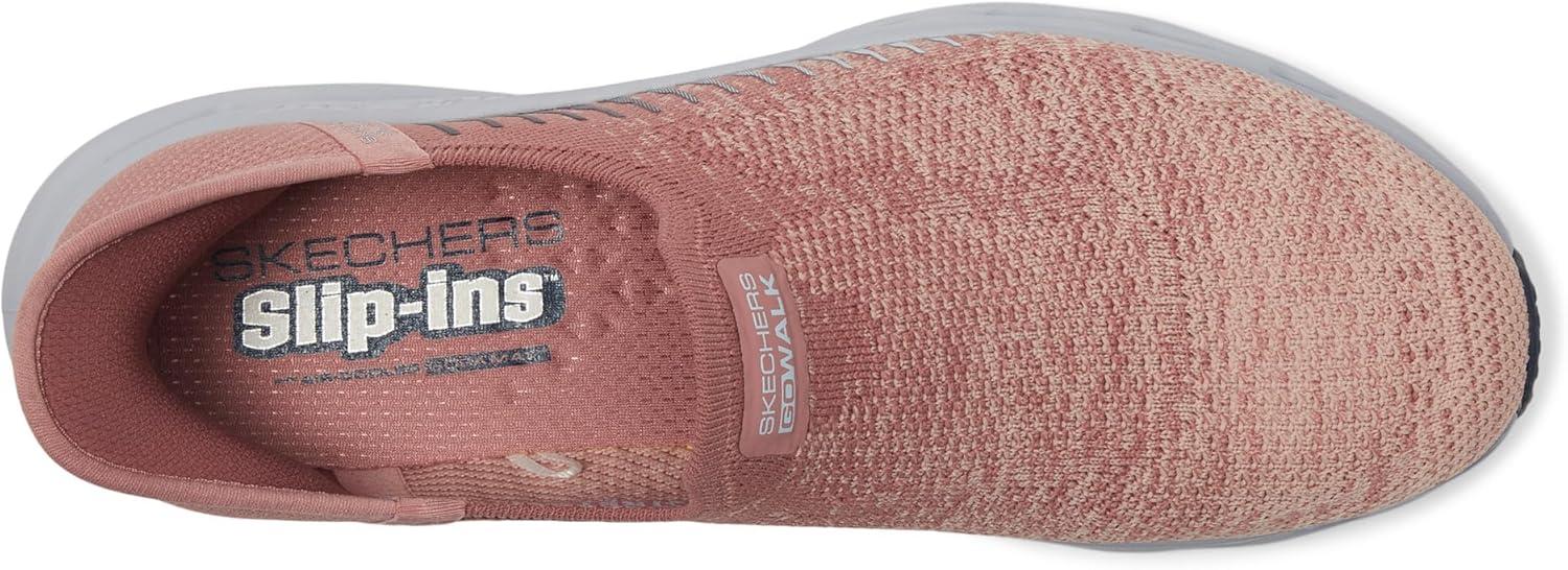 imageSkechers Womens Go Walk Glide Step 20 Venus Hands Free SlipinsMauveBlue