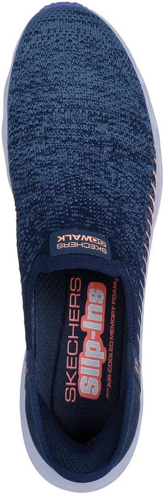 imageSkechers Womens Go Walk Glide Step 20 Venus Hands Free SlipinsNavyMulti