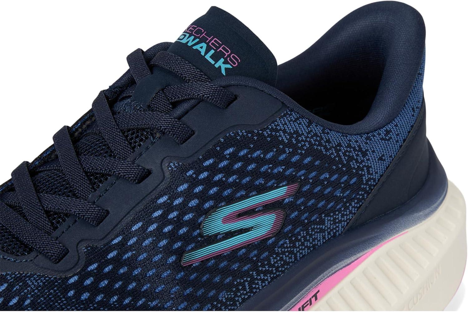 imageSkechers Womens Go Walk Max Cushioning Arch FitNavyPurple