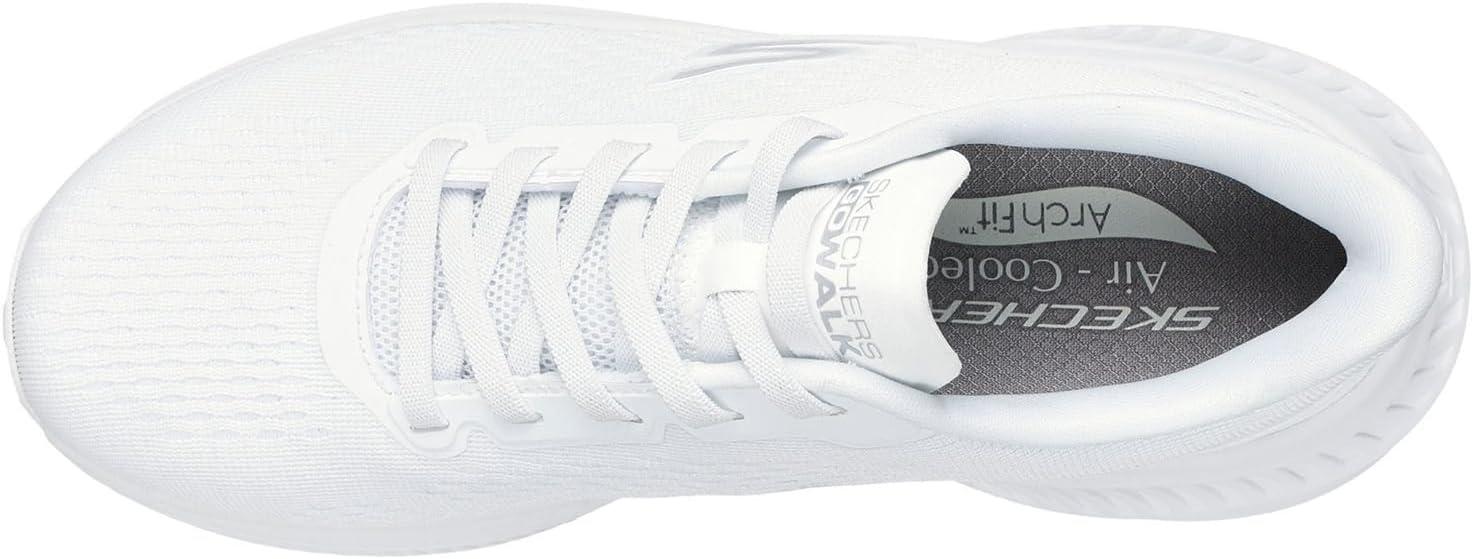 imageSkechers Womens Go Walk Max Cushioning Arch FitWhite Textile Trim