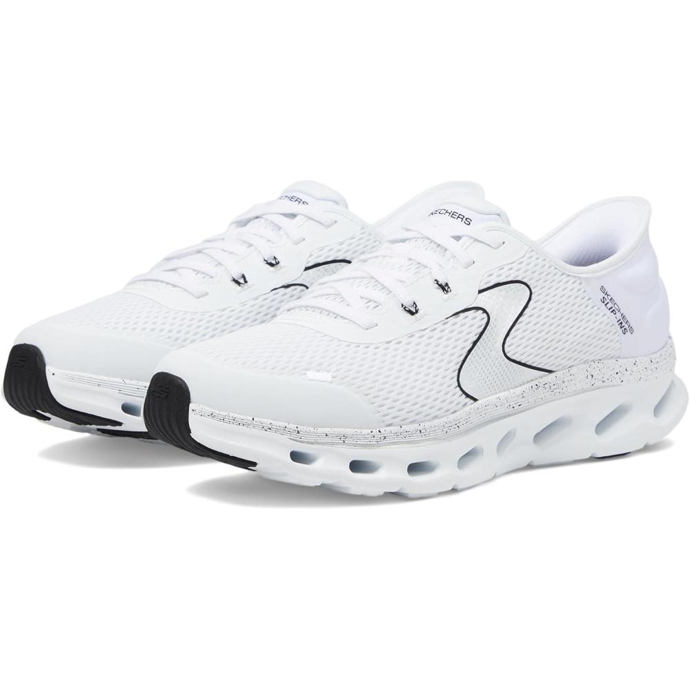 imageSkechers Womens Go Walk Glide Step 20 Dani Hands Free SlipinsWhiteBlack