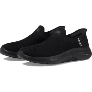 Skechers Womens Go Walk Arch Fit 2.0 Val Hands Free Slip-ins(Black)