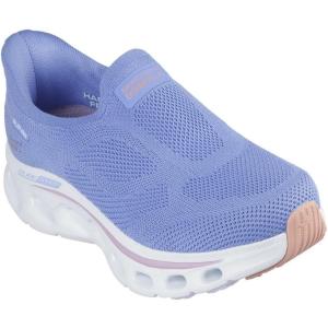 Skechers Womens Go Walk Glide Step 2.0 Annette Hands Free Slip-ins(Blue/Multi)