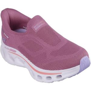 Skechers Womens Go Walk Glide Step 2.0 Annette Hands Free Slip-ins(Mauve/Multi)