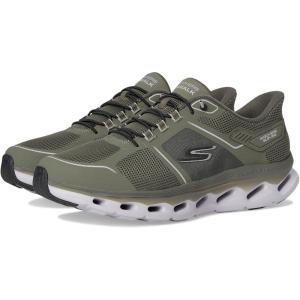 Skechers Womens Go Walk Glide Step 2.0 Elektra Hands Free Slip-ins(Olive)