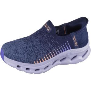 Skechers Womens Go Walk Glide Step 2.0 Venus Hands Free Slip-ins(Navy/Multi)