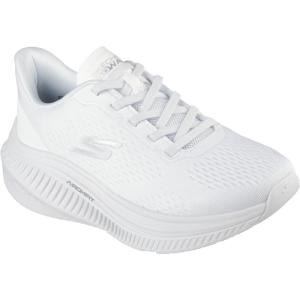 Skechers Womens Go Walk Max Cushioning Arch Fit(White Textile Trim)