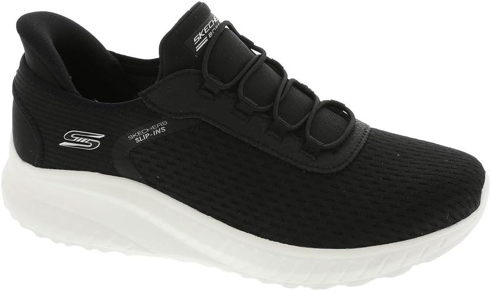 imageSkechers Womens Hands Free Slipins Skechers Bobs Squad Chaos in ColorSneakerBlack